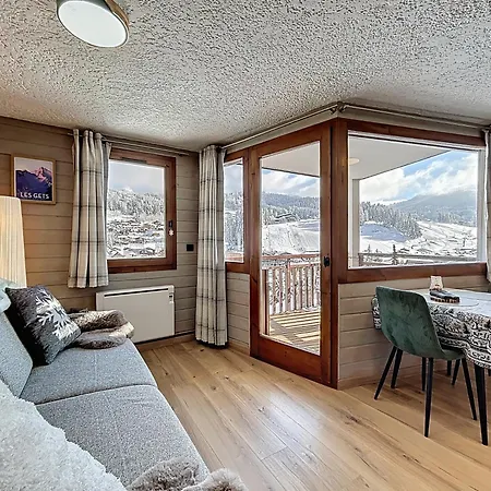 Apartamento L'ouralou-vue Panoramique Au Centre Des Gets