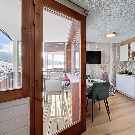 L'ouralou-vue Panoramique Au Centre Des Gets Apartamento